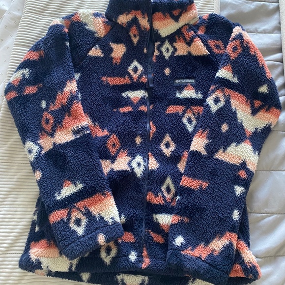 Lightly Used Columbia Sherpa Zip Up - Picture 1 of 3